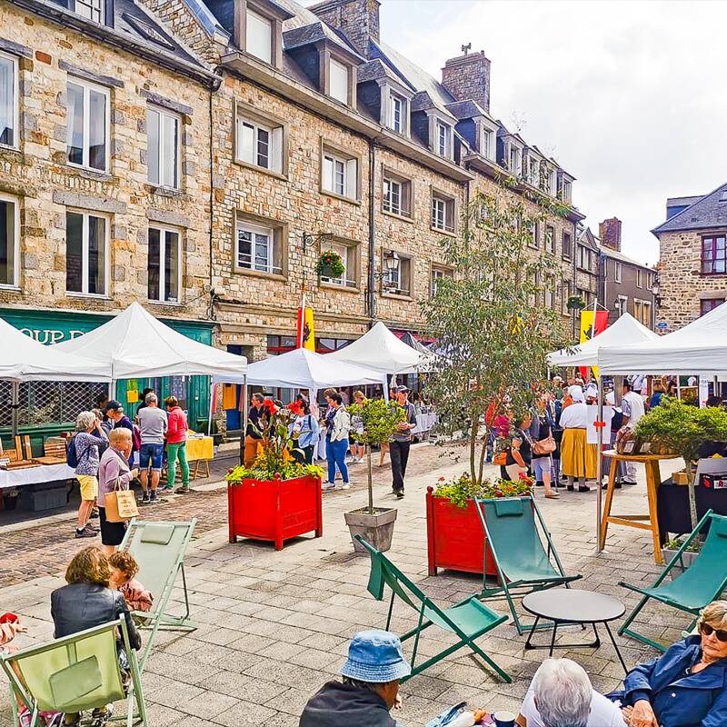 Marché gourmand et animations