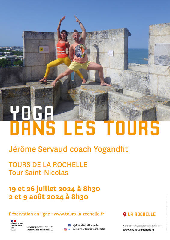 Yoga dans les tours de La Rochelle