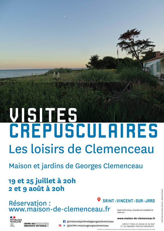 Visites au crépuscule : les loisirs de Clemenceau