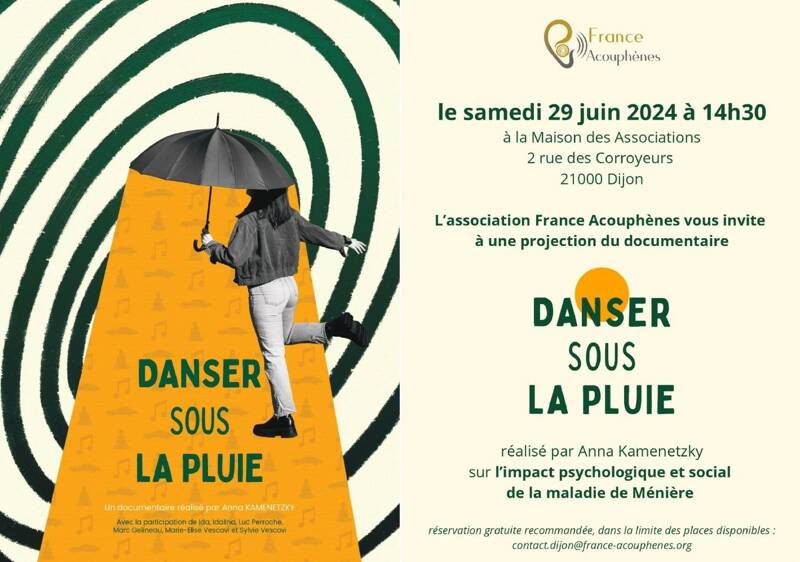 Maladie de Ménière : DANSER SOUS LA PLUIE