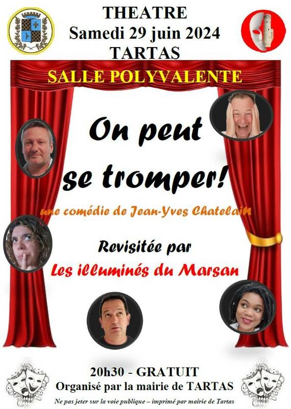 THEATRE - COMEDIE - LES ILLUMINES DU MARSAN