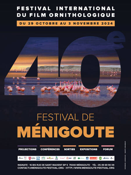 40ème édition du Festival International du Film Ornithologique de Ménigoute