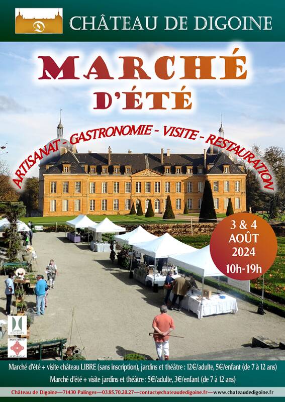 Marché d’été du Château de Digoine