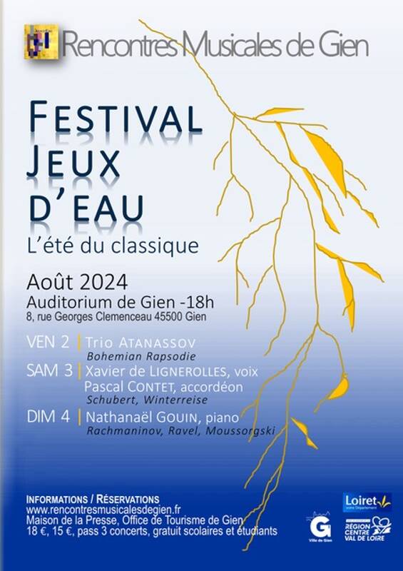 FESTIVAL JEUX D'EAU 2024 LE CLASSIQUE DE L’ETE