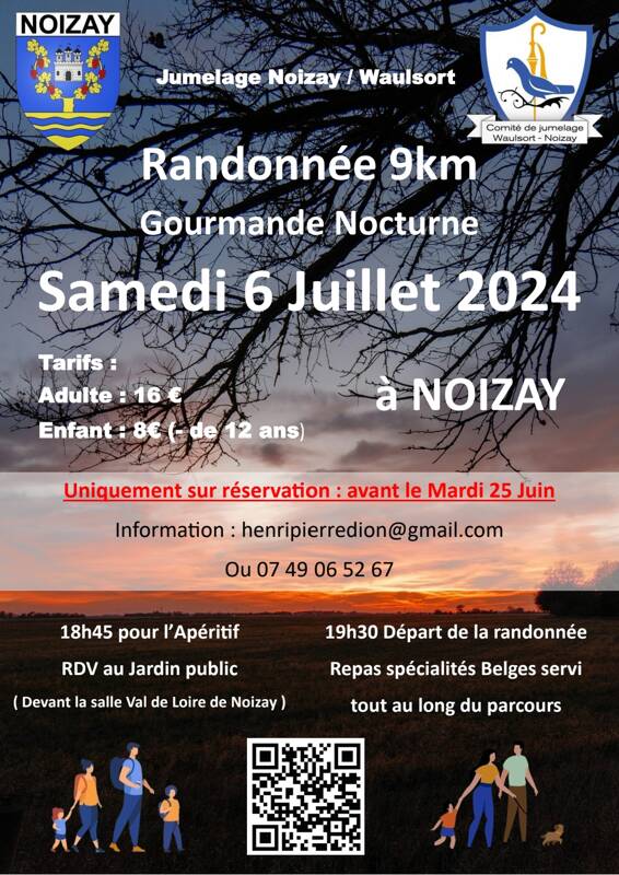 Randonnée Nocturne Gourmande 9km