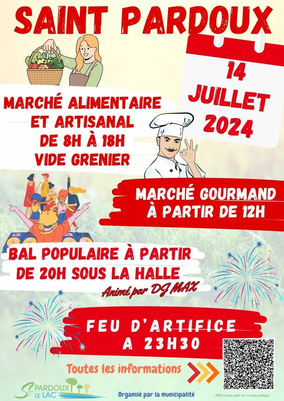 Journée festive du 14 juillet 2024