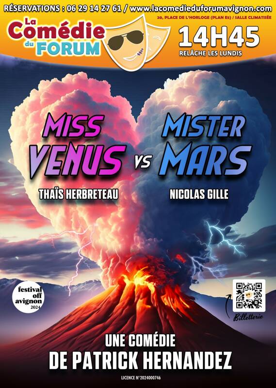 Miss Venus contre Mister Mars