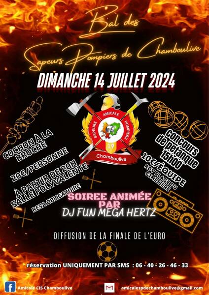 Bal des Pompiers de Chamboulive