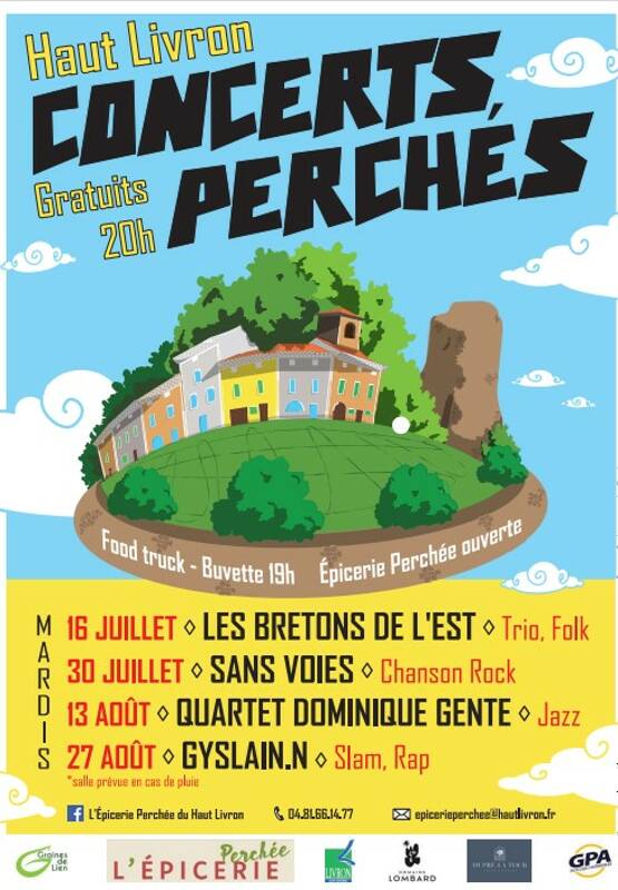 Les Concerts Perchés du Haut Livron