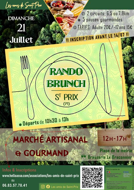 Rando-brunch + marché artisanal & gourmand