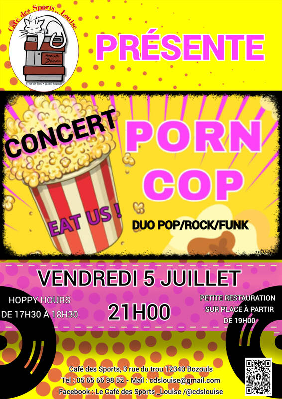 concert Porn Cop