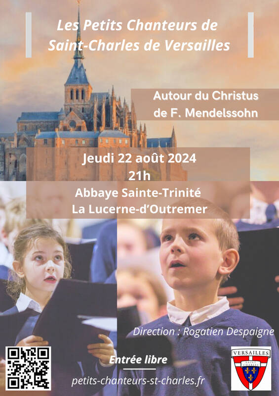 Concert de musique sacrée - Les Petits Chanteurs de Saint-Charles de Versailles