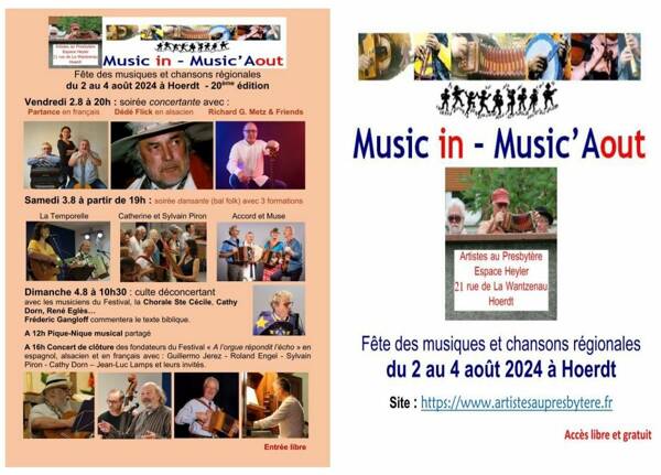 Festival Music in -Music'Aout 2024