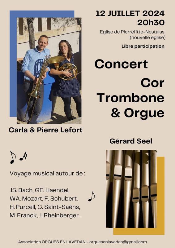 Concert Trombone Cor et Orgue