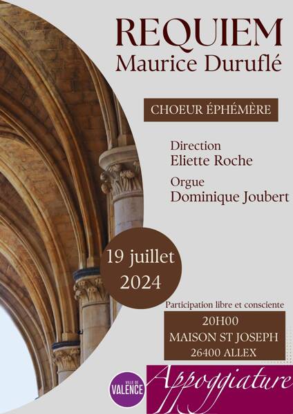 Concert Requiem de Duruflé