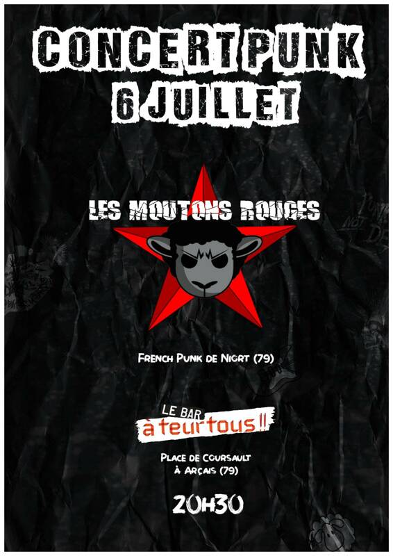 CONCERT Les Moutons Rouges (Punk Rock)