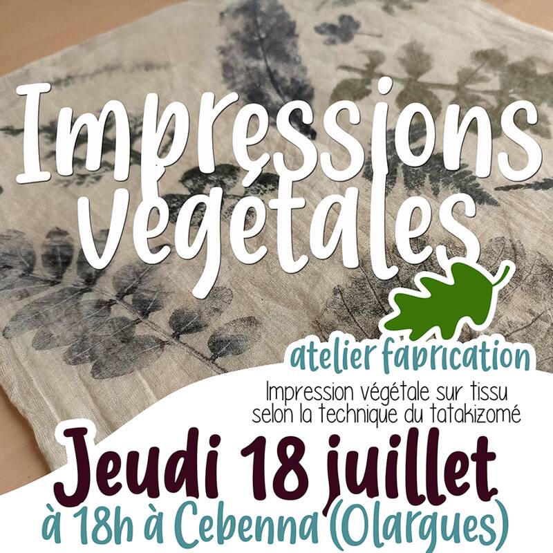 Impressions végétales