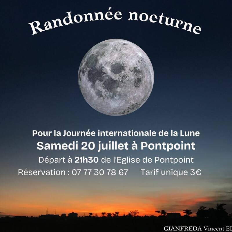 Randonnée au clair de lune