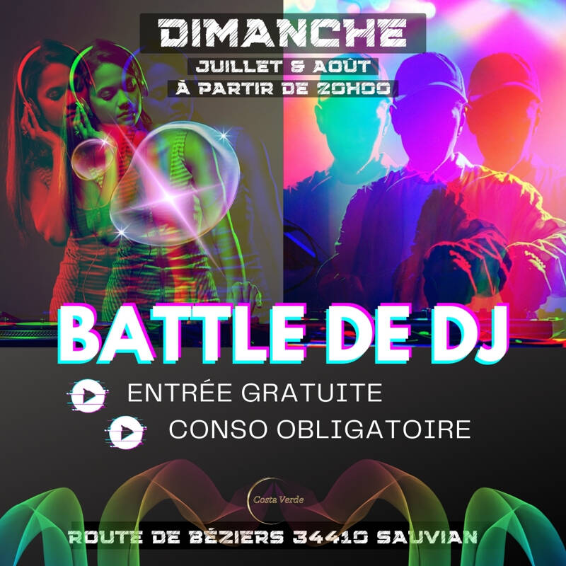 Soirée Battle de DJ au Costa Verde