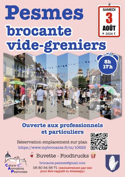 Brocante, vide-greniers de Pesmes