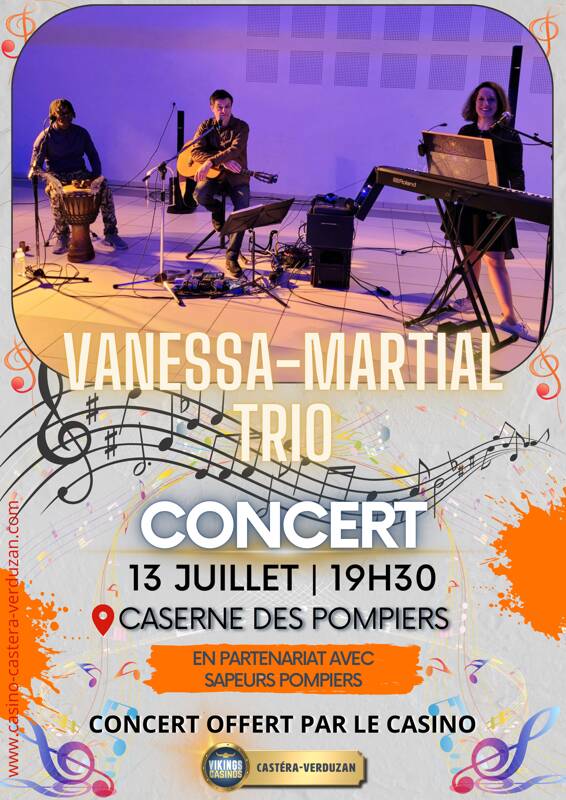 Concert vanessa-martial trio