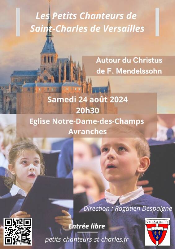 Concert de musique sacrée - Les Petits Chanteurs de Saint-Charles de Versailles