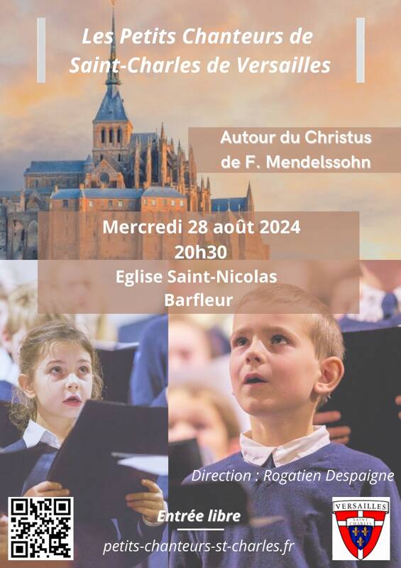 Concert musique sacrée - Les Petits Chanteurs de Saint-Charles de Versailles