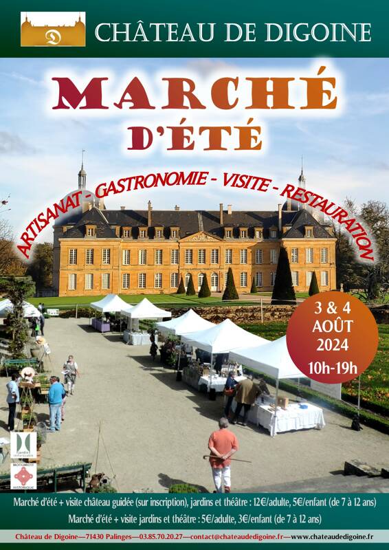 Marché d'été du Château de Digoine