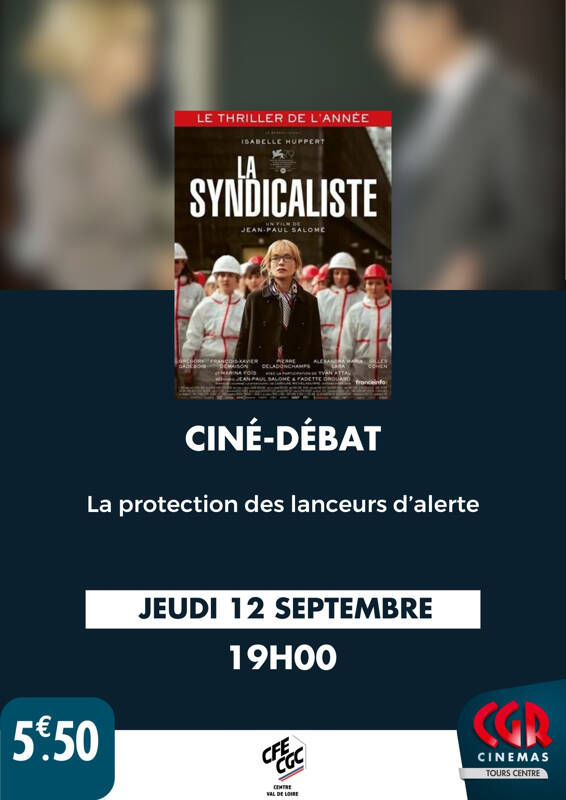 Ciné-Débat : La Syndicaliste