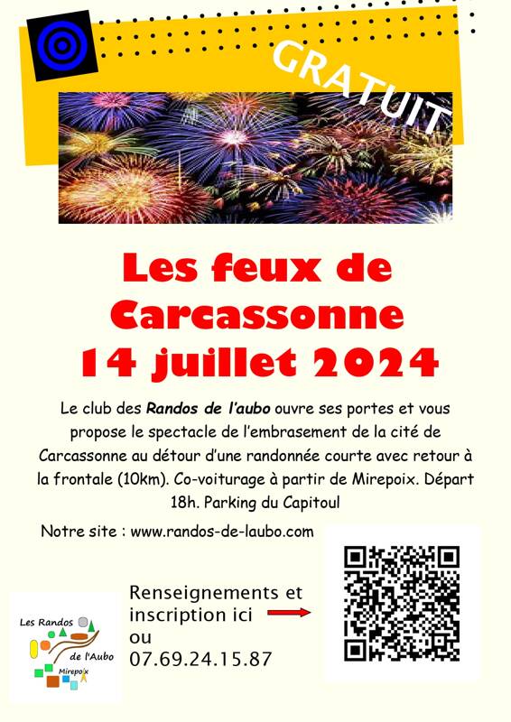 Les FEUX du 14 JUILLET