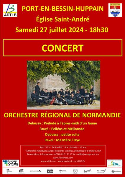 Concert par l'Orchestre Régional de Normandie