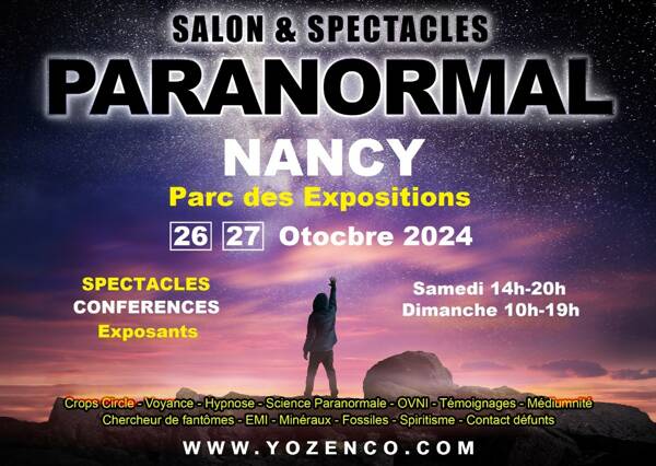 Salon & Spectacles du Paranormal à Vandœuvre-lès-Nancy