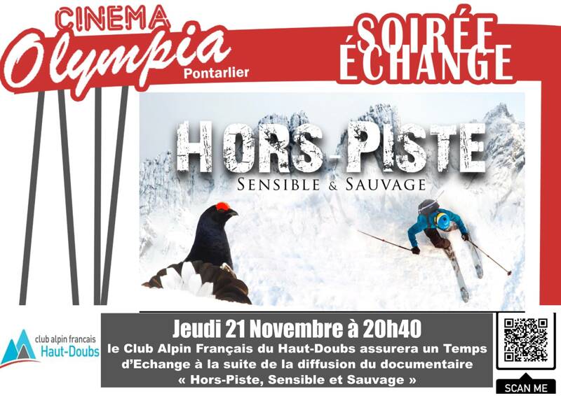 Hors Piste, Sensible et Sauvage - Soirée Echange