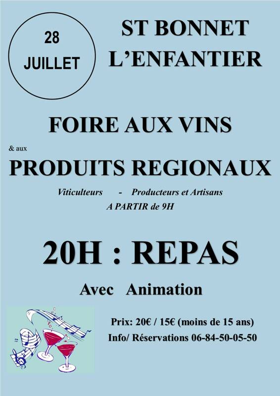 Foire aux vins et aux Produits régionaux