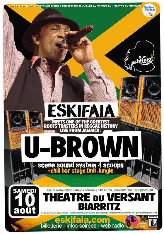 U-BROWN meets Eskifaia Sound System