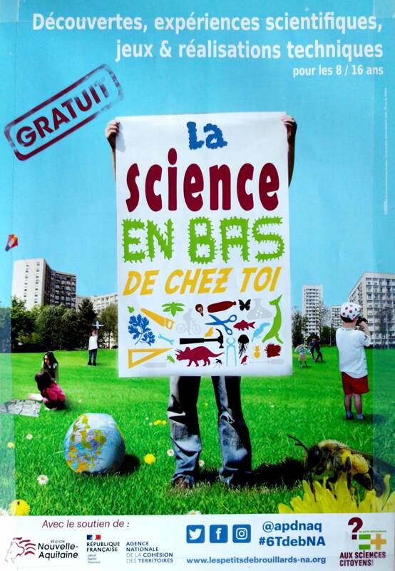 Science en Bas de Chez Toi - quartier Pontreau