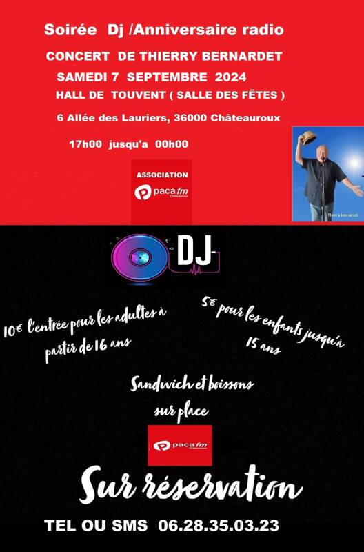 Soirée  Dj &  Anniversaire de  la  radio