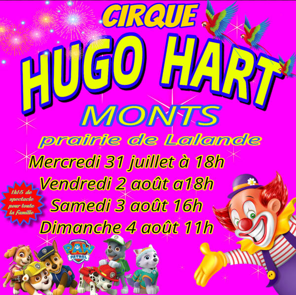 Cirque, Hugo Hart