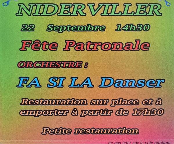 Fête patronale