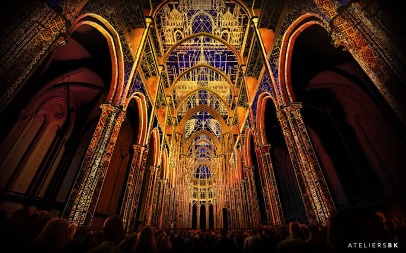 Le spectacle son et lumières Luminiscence s'installe à la cathédrale Notre-Dame de la Treille!