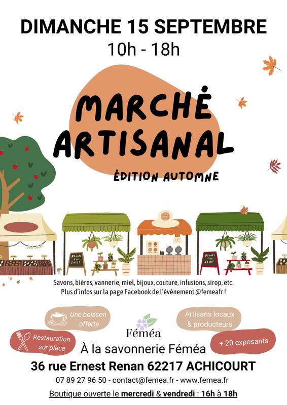 Marché artisanal - édition automne