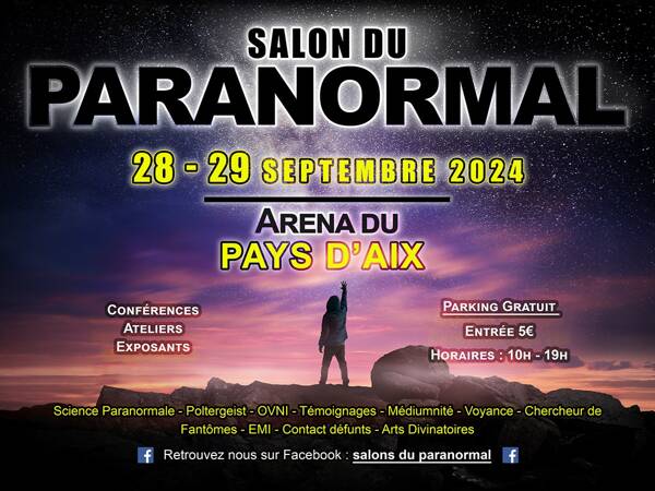 Salon du Paranormal à l'Arena d'Aix - 2ème édition