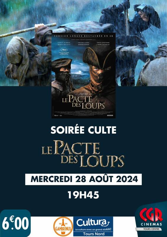 Soirée culte : Le pacte des loups