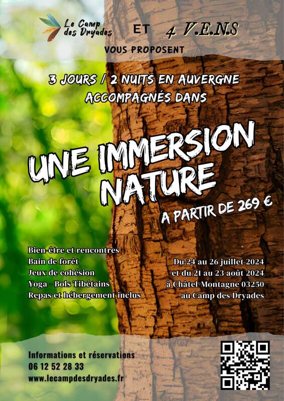 Une immersion nature