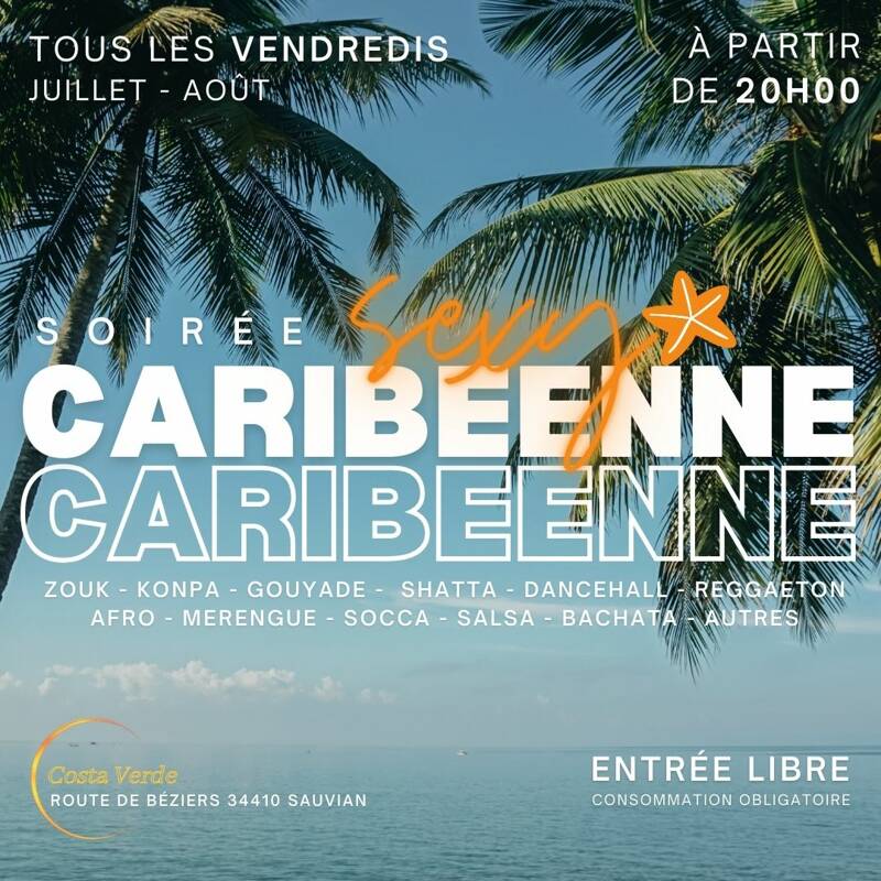 soirée SEXY CARIBÉENNE