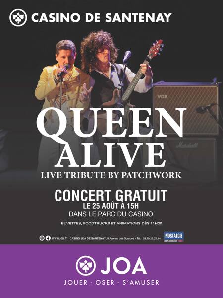 QUEEN Alive en concert