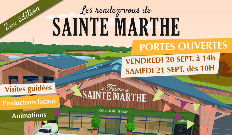 Les journées portes ouvertes La Ferme de Sainte Marthe