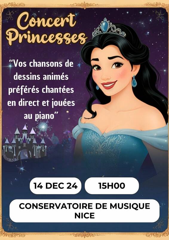 Concert princesses à Nice