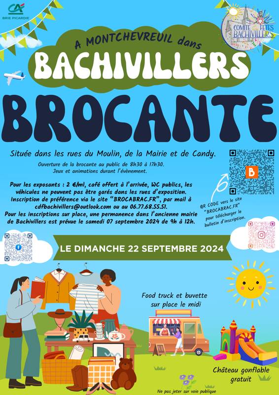 Grande brocante de Bachivillers