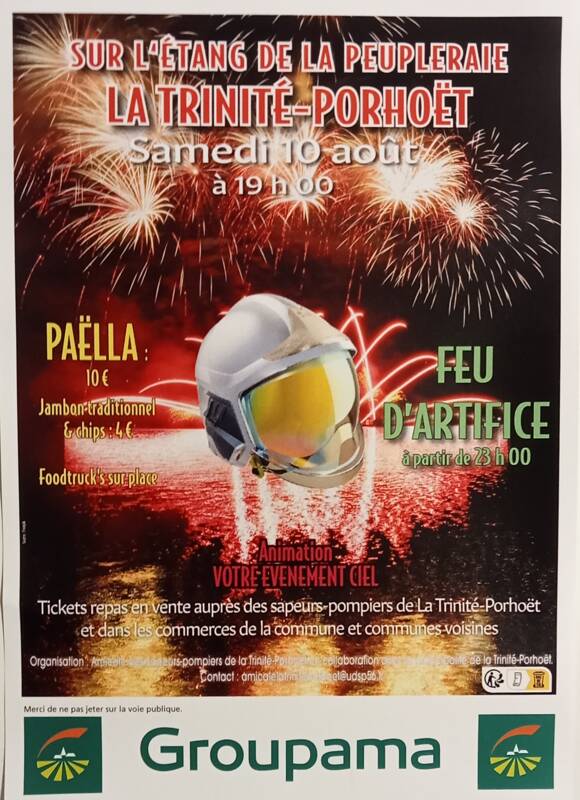 Soirée Paëlla + feu d'artifice